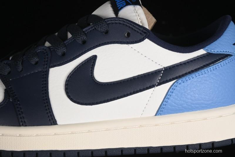 Nike Air Jordan 1 Low OG "Obsidian" Basketball Shoes - CZ0790-400