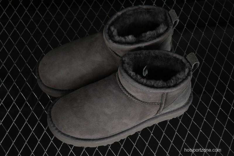 UGG Classic Ultra Mini Short Boots with Genuine Australian Shearling and TREADLITE Outsole - 1116109