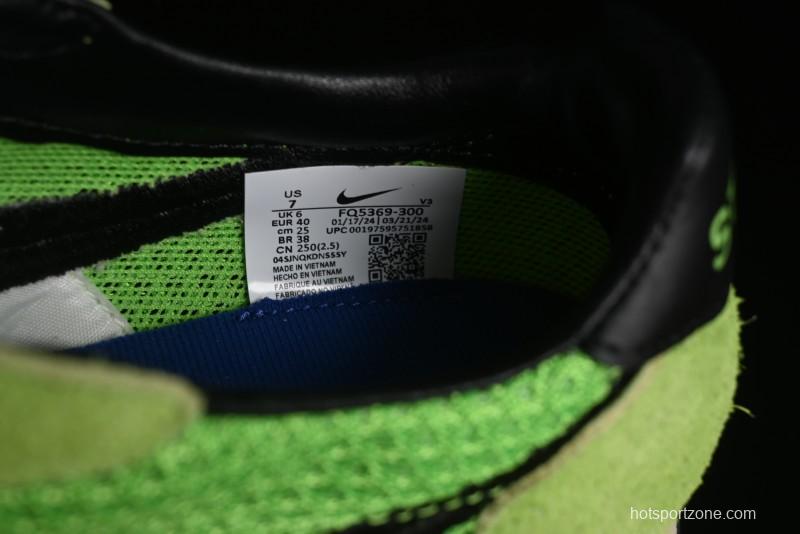 Nike Stussy Roshe Run LD-1000 Comfortable Versatile Non-Slip Durable Waffle Low-Top Casual Running Shoes - FQ5369-300