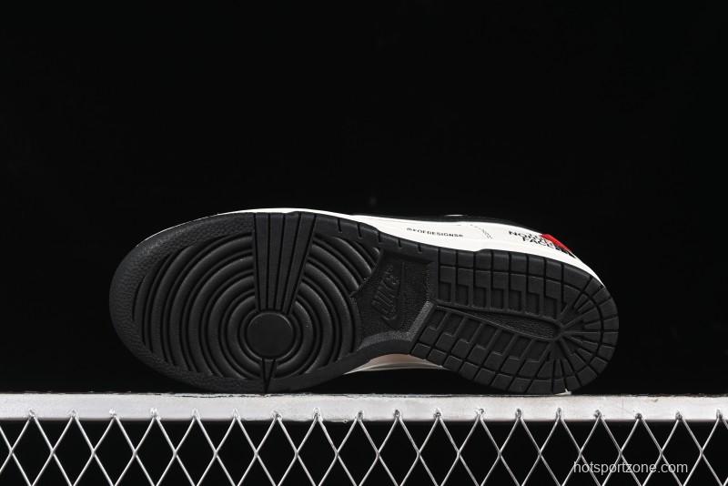 Nike SB Dunk Low Supreme x The North Face Low-Top Casual Skateboarding Shoes - BM0234-501