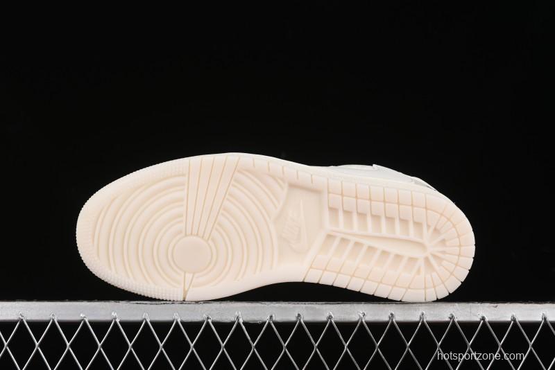 Nike Travis Scott x Fragment Design x Air Jordan 1 Low OG SP AJ1 Retro Sneakers - LJ5188-013