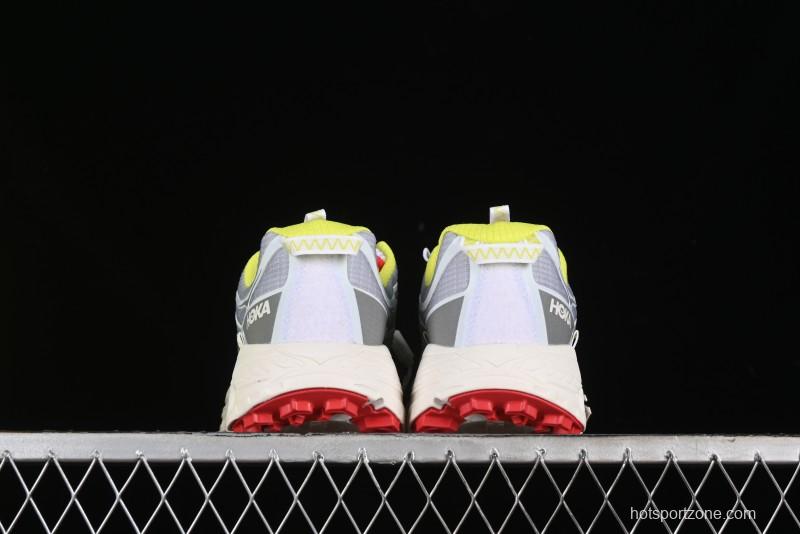 Hoka Mafate Three 2 Ultra-Lightweight Cushioned Trail Running Shoes - 1153931 WNN