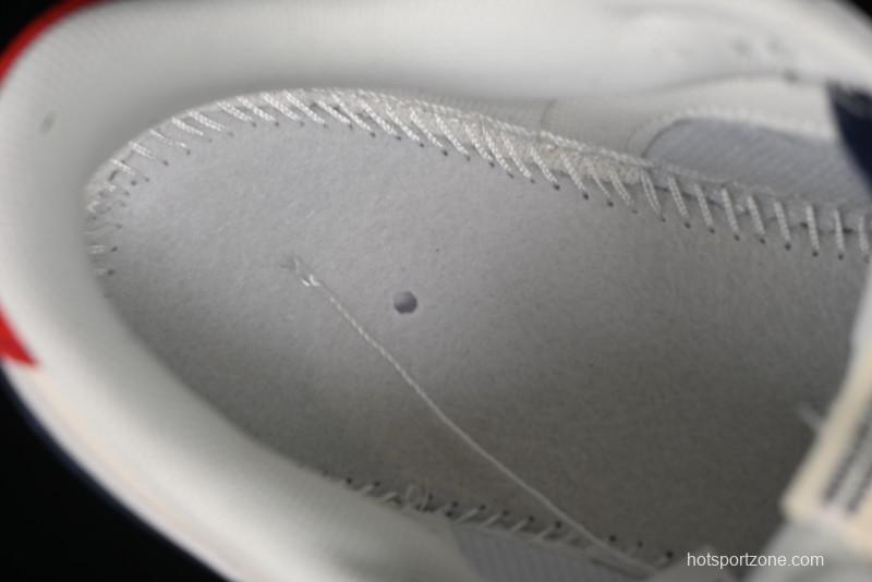 Nike SB Dunk Low The North Face Collaboration - Grey Pigskin Navy Swoosh Anniversary Custom Low-Top Casual Skate Shoes - SJ1089-012