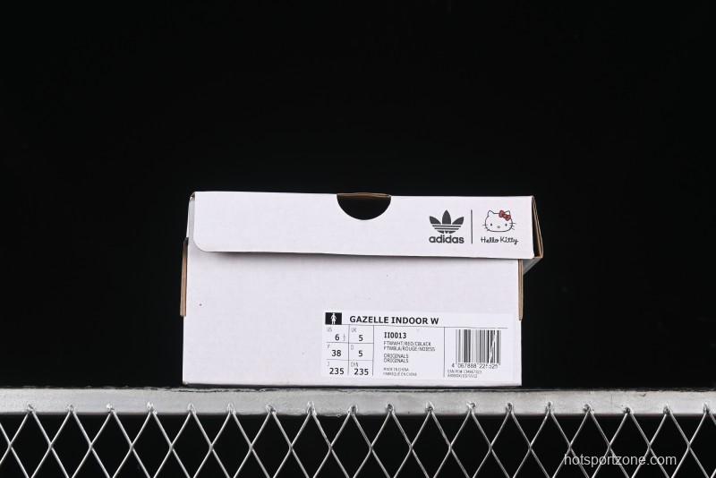 Adidas Originals Gazelle Indoor II Retro Casual Slip-Resistant Wear-Resistant Low-Top Sneakers - II0013