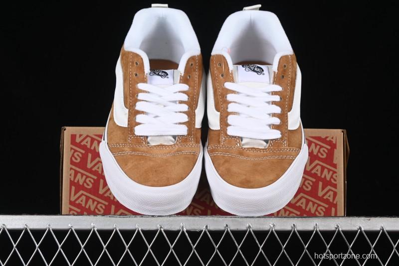 Vans Classics Knu Skool Retro Sneakers with Enlarged Toe and Thickened Trim - VN000CS0BR0