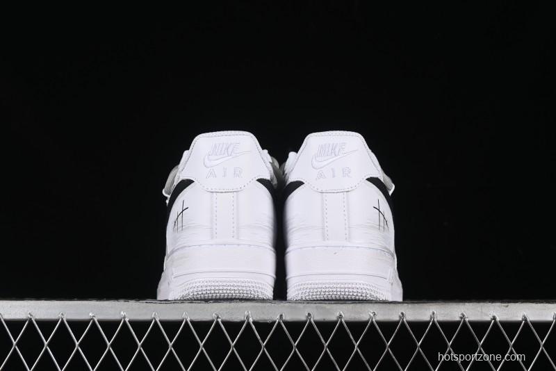 Nike Air Force 1 '07 Low Retro Street Spray Paint Anime Theme Maillard Style Casual Sneakers with Strap - ZH0316-039