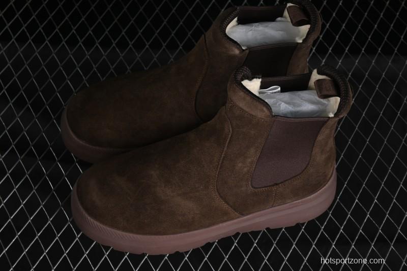 UGG Burleigh Chelsea Winter Boots for Men with Lightweight Anti-Slip Sole and Genuine Wool Leather - 1152050