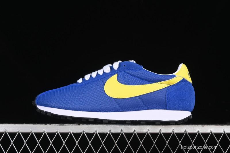 Nike Stussy Roshe Run LD-1000 Comfortable Versatile Non-Slip Durable Waffle Low-Top Casual Running Shoes - FQ9079-400