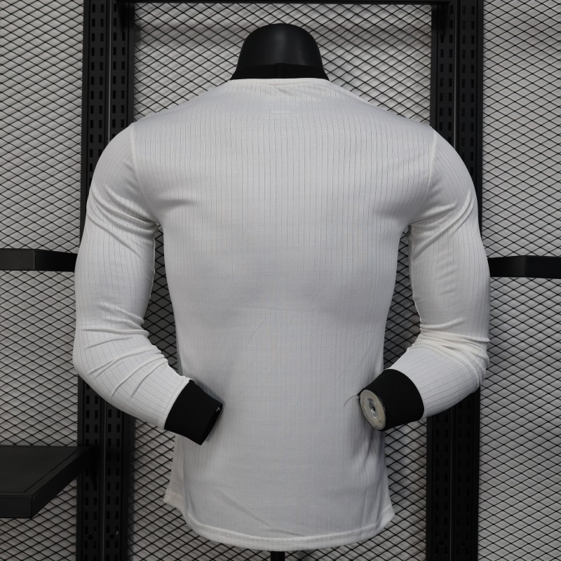 Player Version 2025 Germany Home Long Sleeve 125Th Anniversary Jersey
