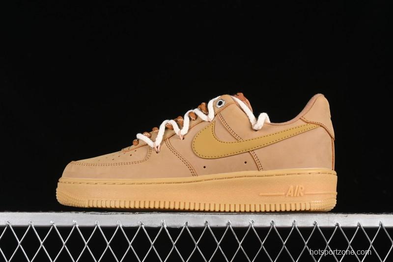 Nike Air Force 1 '07 Low Deconstructed Maize Casual Sneakers - CJ9197-102