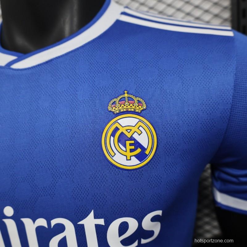Player Version 25/26 Real Madrid Third Blue Jersey