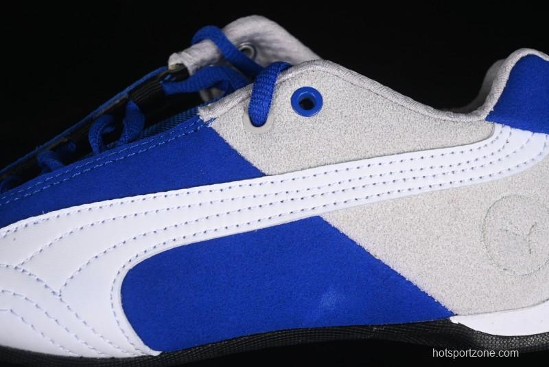 Puma Sparco Future Round Toe Lace-Up Leather Fabric Low-Top Lifestyle Casual Shoes - 307936-02