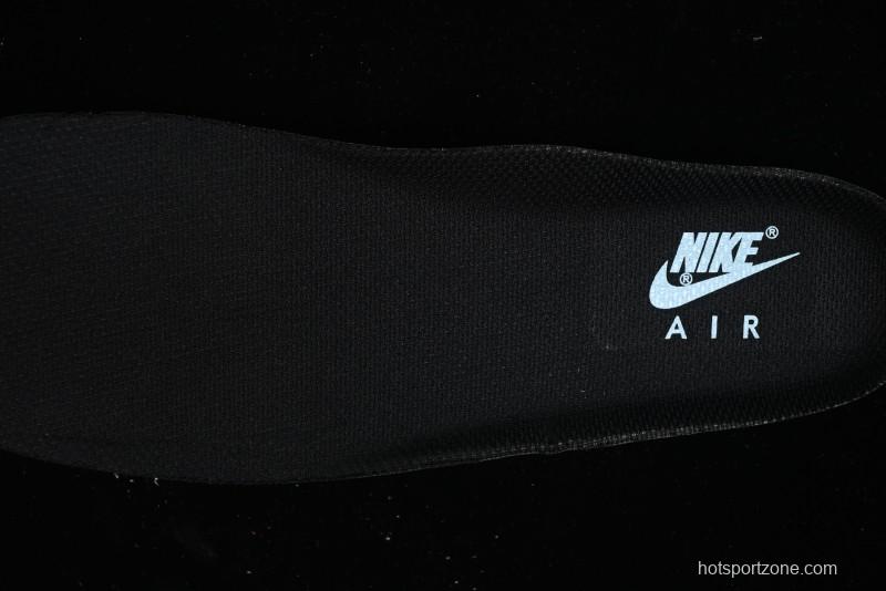 Nike Air Force 1 '07 Low Stussy Collaboration - Black Tiffany Low-Top Casual Sneakers - KK1988-008