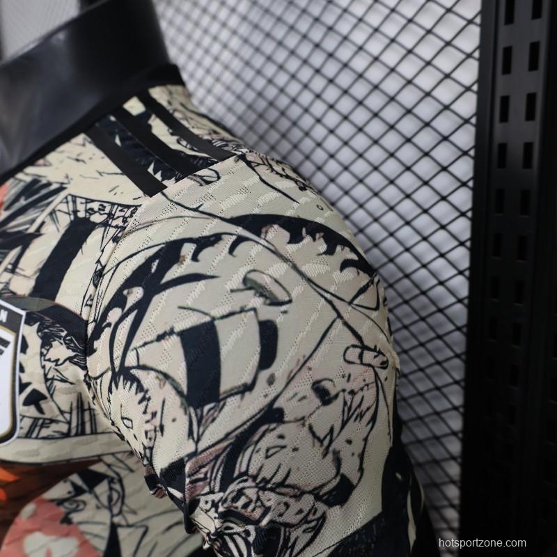 Player Version 2025 Japan Multi-Color with Naruto Anime Character Jersey