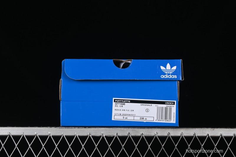 Adidas Puffylette GY1596 Winter Slip-On Sneakers with Warm Lining - AJC3