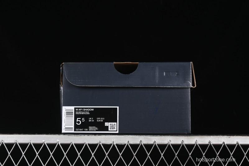 Nike Air Force 1 Shadow Lightweight Lifting Low-Top Casual Sneakers - DZ1847-108