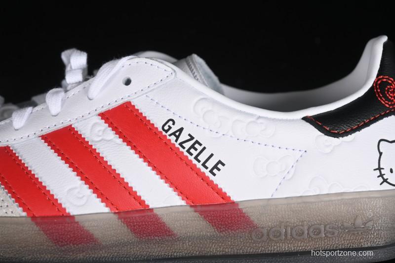 Adidas Originals Gazelle Indoor II Retro Casual Sneakers with Anti-Slip and Wear-Resistant Sole - II0013