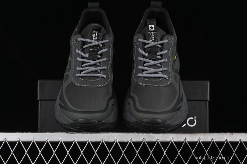 ECCO Drive Series Versatile Durable Running Shoes with Thick Sole and Dad Shoe Design - 63193301002