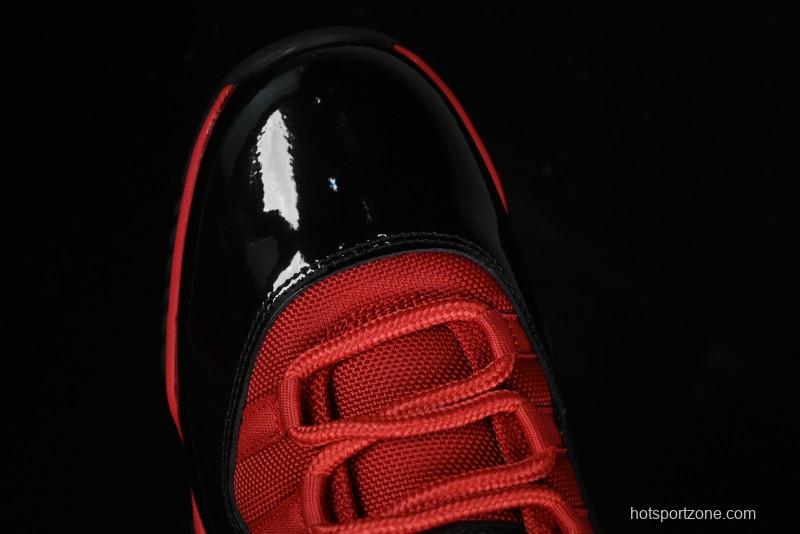 Nike Air Jordan 11 Retro High Top Basketball Shoes in Black/Red - CT8012-600