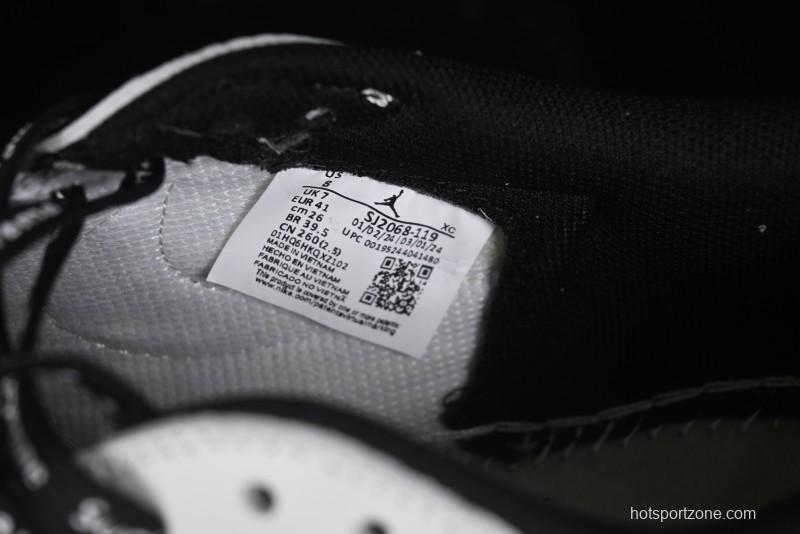 Nike Travis Scott x Fragment Design x Air Jordan 1 Low OG SP AJ1 Supreme Collaboration - Mist Blue Low-top Casual Sneakers - SJ2068-119