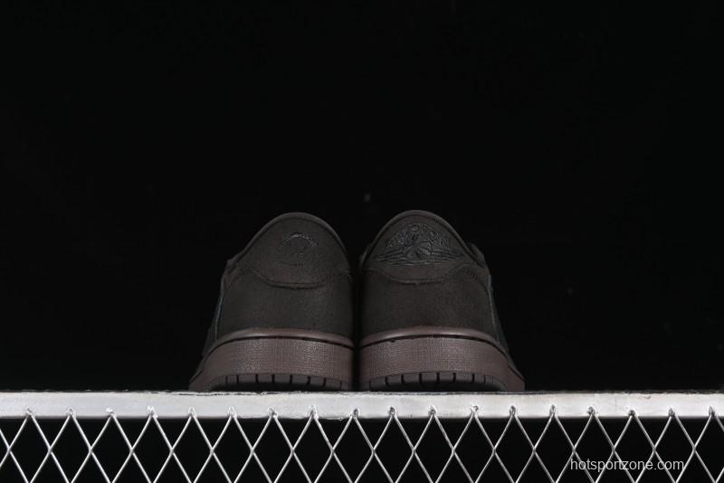 Nike Travis Scott x Air Jordan 1 Low OG AJ1 Collaboration Reverse Swoosh Sneakers - DM7866-202