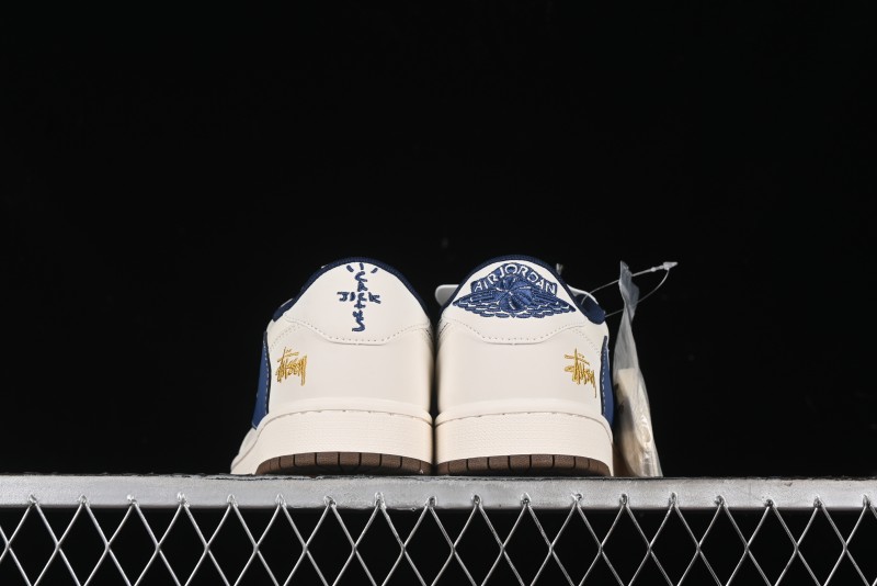 Nike Travis Scott x Fragment Design x Air Jordan 1 Low OG SP AJ1 Retro Sneakers - XY2688-121