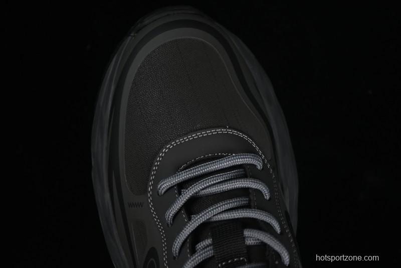 ECCO Drive Series Versatile Durable Running Shoes with Thick Sole and Dad Shoe Design - 63193301002