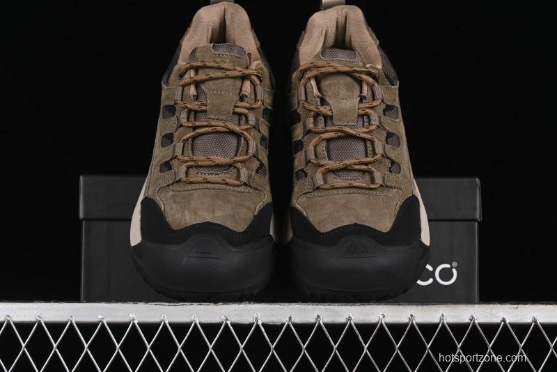 ECCO BIOM C-Trail Series Outdoor Nubuck Suede Anti-Slip Hiking Trail Running Shoes - 68891601002