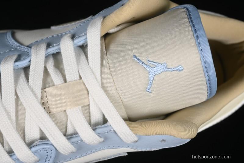 Nike Air Jordan 1 Low OG AJ1 White Brown Low Top Casual Basketball Shoes - HQ4186-111