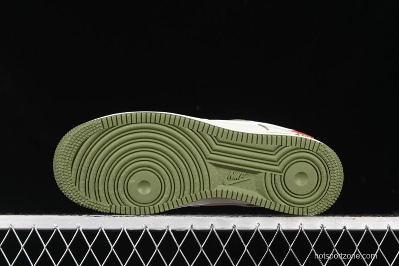 Nike Air Force 1 '07 Low Supreme The North Face Collaboration - Off White Mint Green - XZ1996-527