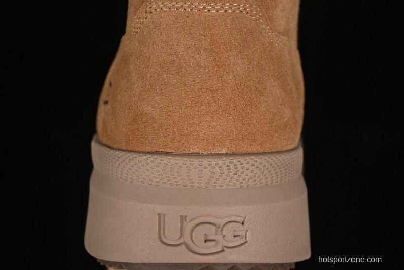 UGG Burleigh Boot Men's Lace-Up Winter Snow Boots with Lightweight Anti-Slip Combo Sole - 1153750