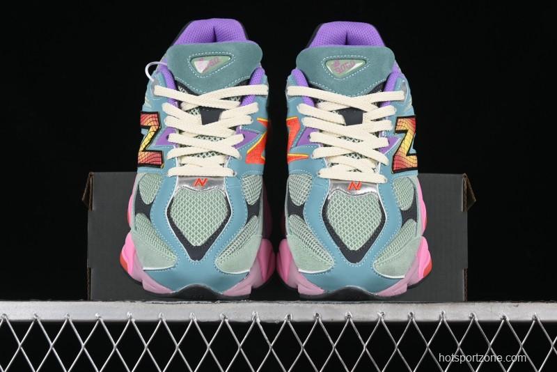 New Balance Joe Freshgoods x New Balance 9060 Retro Casual Running Sneakers with ABZORB Cushioning - U9060WRB