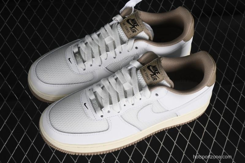 Nike Air Force 1 '07 Low Casual Sneakers with Full-Length Air Cushion - FZ5225-100