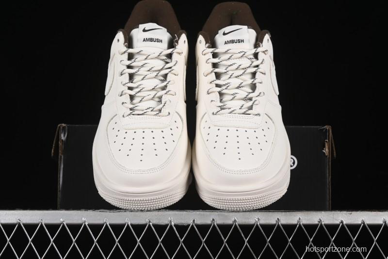 Nike Air Force 1 '07 Low Ambush Collaboration Casual Sneakers - DV3464-009