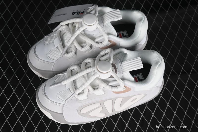 Fila Kids Non-Slip Wear-Resistant Thick Sole Casual Running Shoes - K15B431307FGB