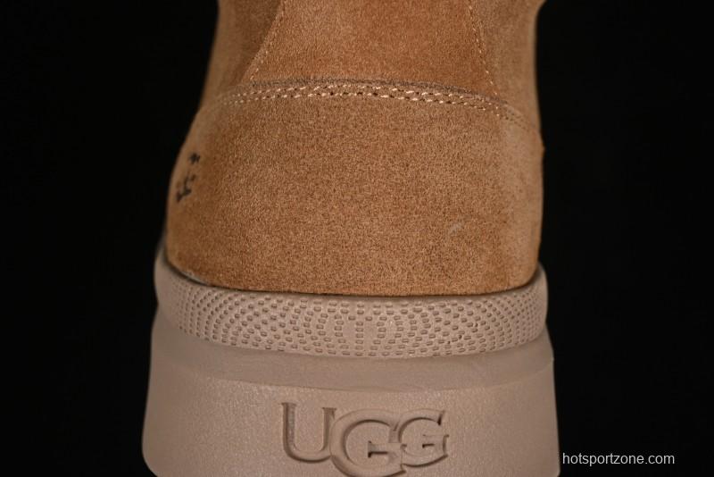 UGG Burleigh Chukka Comfortable Flat Lace-Up Round Toe Fashion Casual Boots - 1151773