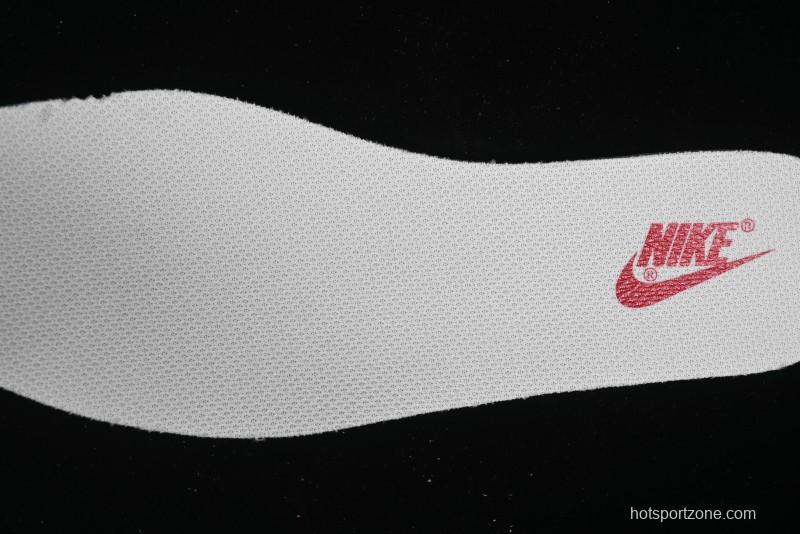 Nike SB Dunk Low Comme des Garçons Collaboration - Pigskin White Swoosh Anniversary Custom Low-Top Casual Skate Shoes - KK1333-004