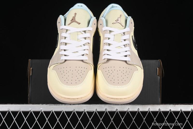 Nike Air Jordan 1 Low Retro Basketball Shoes with Classic Design - HQ3440-101