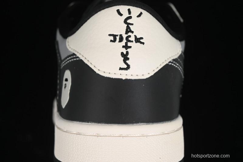 Nike Travis Scott x Fragment Design x Air Jordan 1 Low OG SP AJ1 Bape Collaboration - BB6511-626