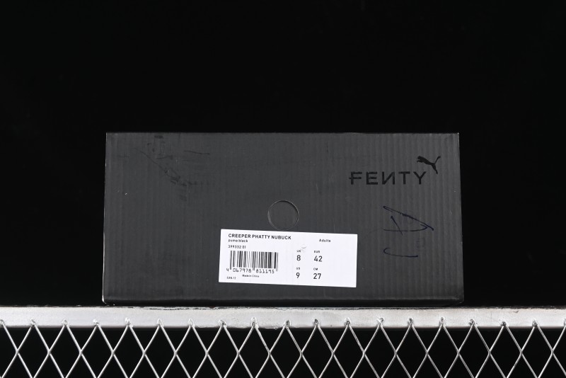 Fenty x Puma Creeper Phatty Low-Top Casual Sneakers with Comfortable and Breathable Design - 399332-01