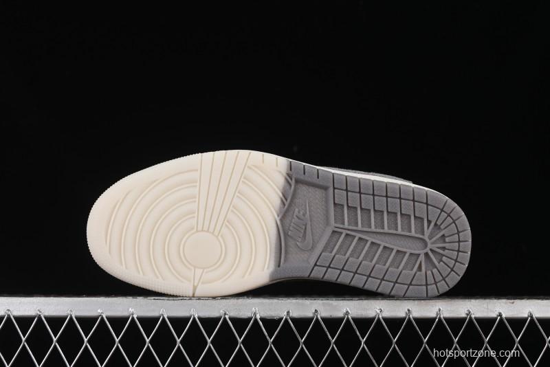 Nike Travis Scott x Fragment Design x Air Jordan 1 Low OG SP AJ1 Supreme Balenciaga Collaboration - JH6088-6