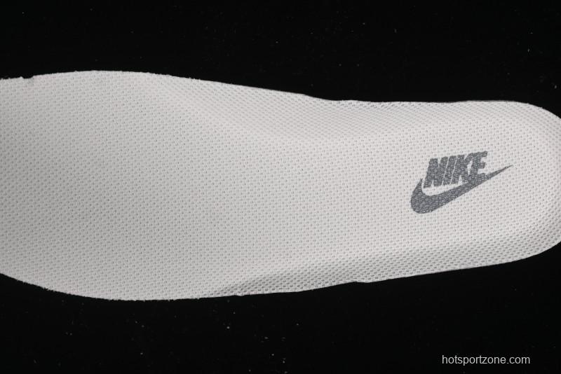 Nike Air Force 1 '07 Low Supreme Collaboration - Red Stitch Grey Sole Casual Sneakers - SJ1198-600