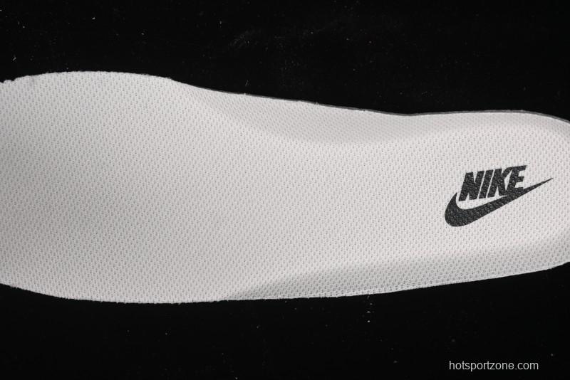 Nike Air Force 1 '07 Low Stussy Collaboration - Black Gum Marked Swoosh Low-Top Casual Sneakers - XZ9688-001