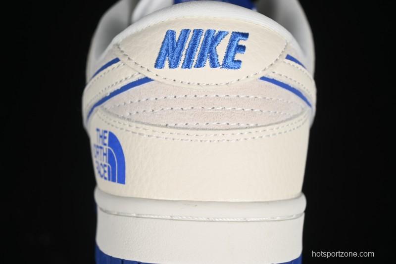 Nike SB Dunk Low The North Face Collaboration Anniversary Edition Custom Low-Top Casual Skate Shoes - KK1333-007