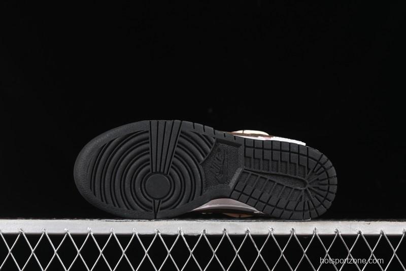 Nike Dunk Low Panda Prank Special Edition Heartbeat Mail Casual Sneakers - CW1590-100