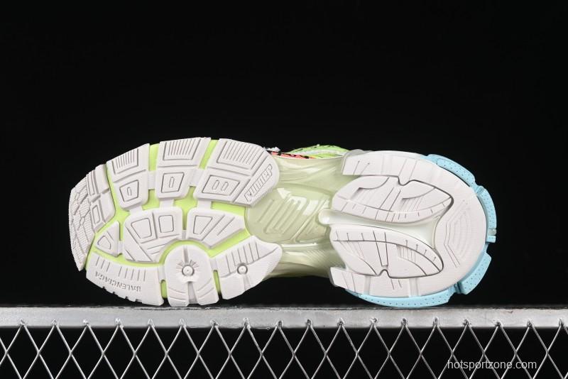 Balenciaga Runner Kith Four Color Retro Casual Sneakers - WRNMT4697