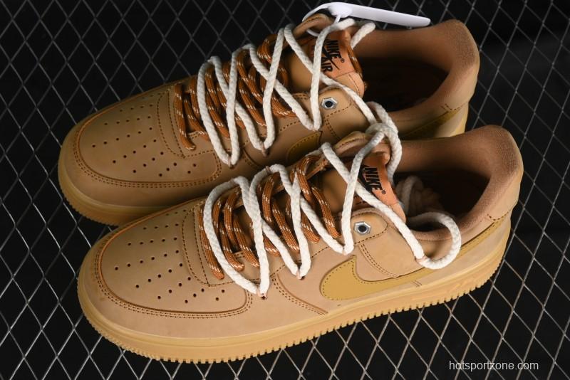 Nike Air Force 1 '07 Low Deconstructed Maize Casual Sneakers - CJ9197-102