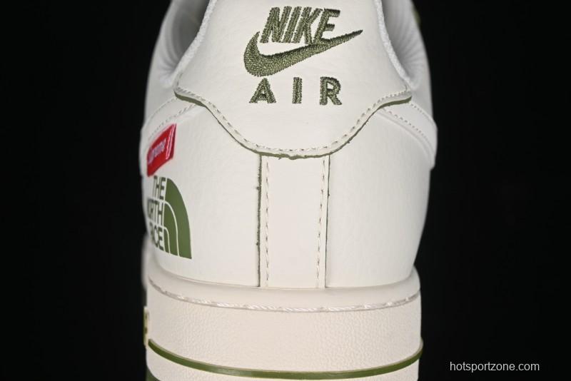 Nike Air Force 1 '07 Low Supreme The North Face Collaboration - Off White Mint Green - XZ1996-527