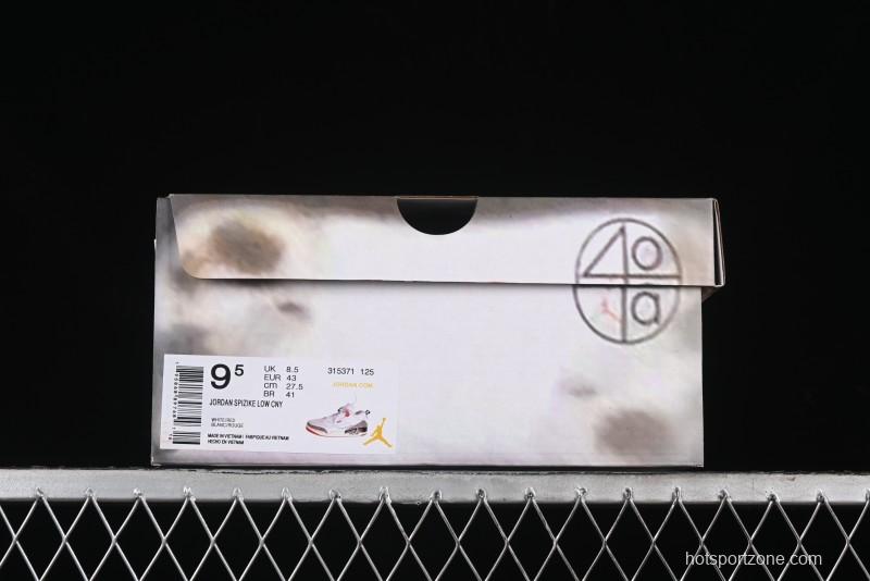 Nike Jordan Spizike Low AJ Retro Sneakers with Elephant Print and Multi-Element Design - 315371-125