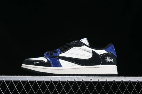 Nike Travis Scott x Fragment Design x Air Jordan 1 Low OG SP AJ1 Low Top Casual Sneakers - SJ2068-126